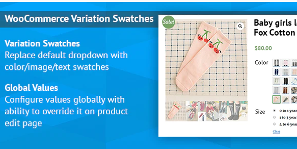 WooCommerce Attribute Images & Variation Swatches 1.3.1