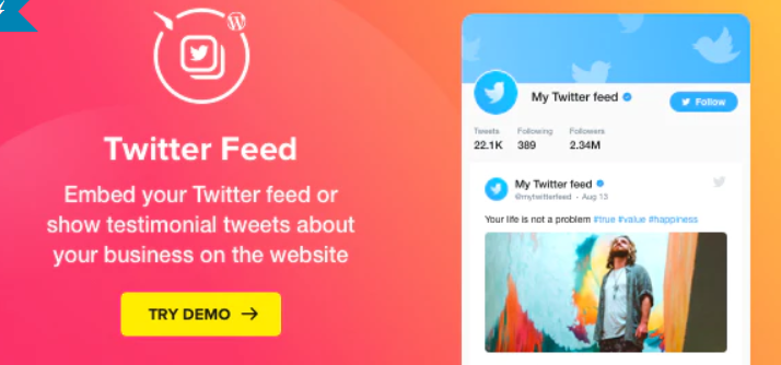 Elfsight Twitter Feed