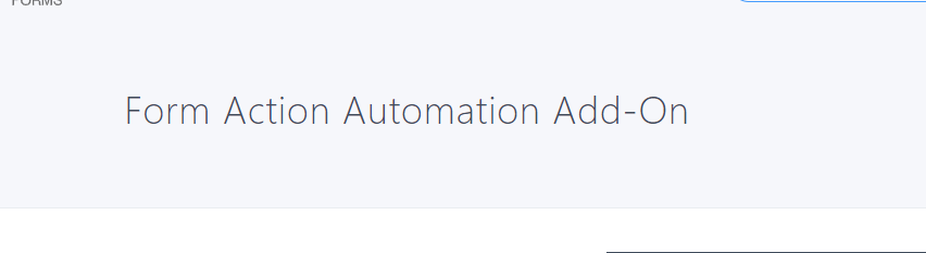 Formidable Form Action Automation