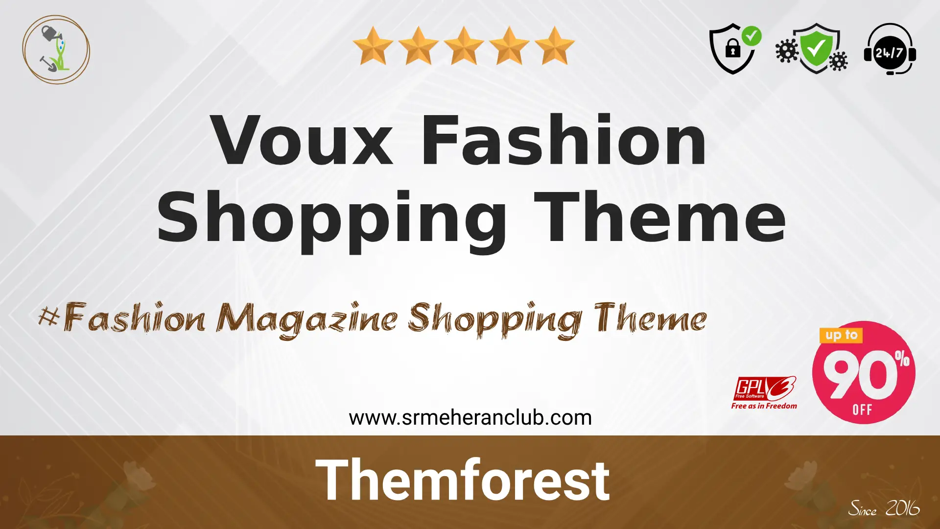 Voux Fashion Shopping Theme