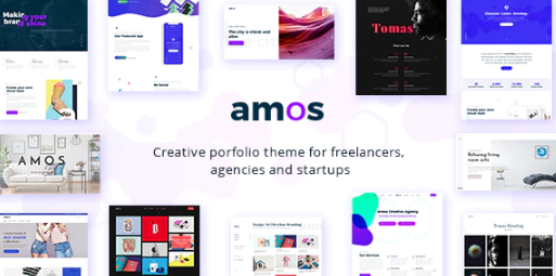 Amos - Creative WordPress
