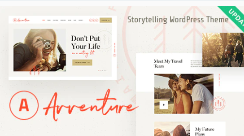 Avventure | Personal Travel & Lifestyle Blog WordPress Theme