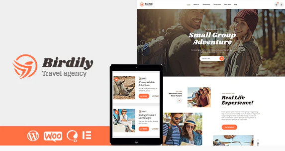 Birdily | Travel Agency & Tour Booking WordPress Theme — Theme by Themeforest