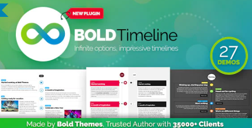 Bold Timeline Plugin for WordPress