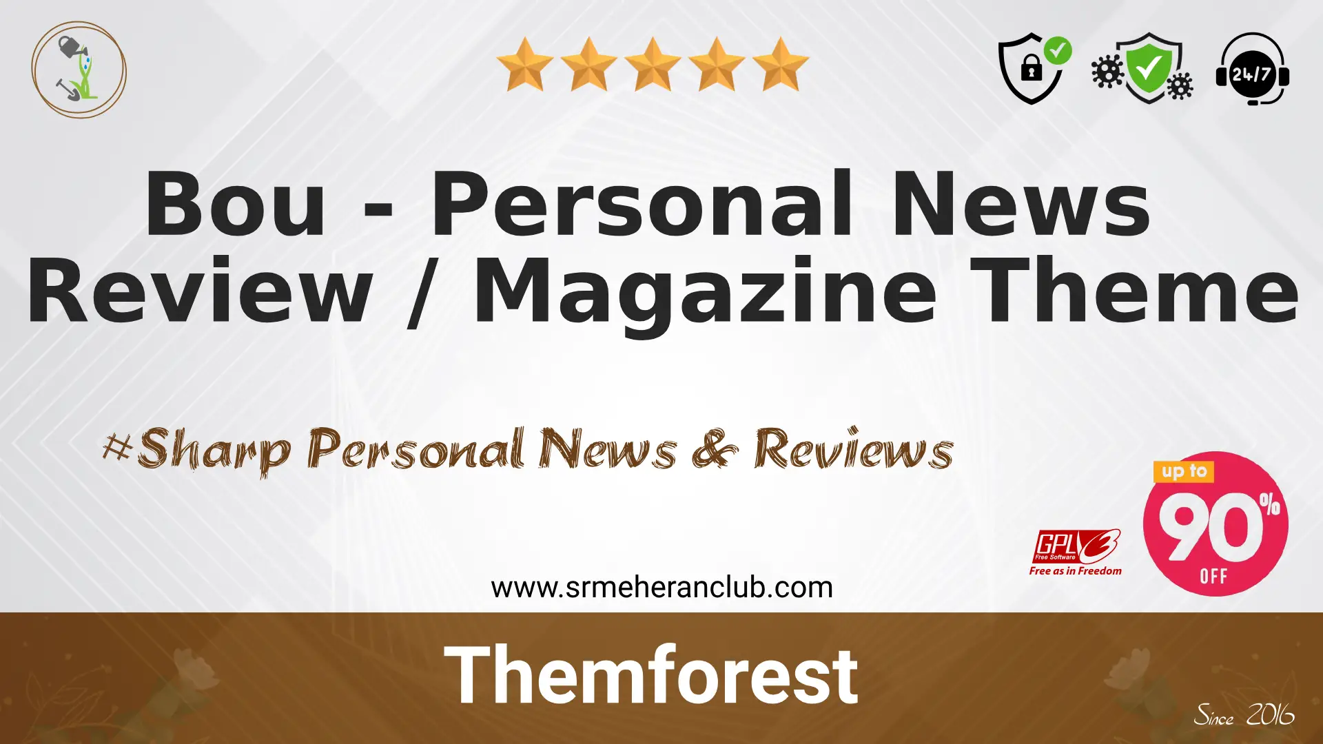 Bou – Personal News Review / Magazine Theme — Theme by Themeforest