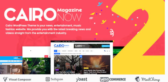 Product Image - Cairo – Newspaper & Magazine WordPress Theme 2.1