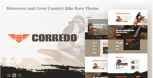 Corredo | Bike Race & Sports Events WordPress Theme