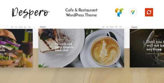 Despero Cafe & Restaurant WordPress Theme
