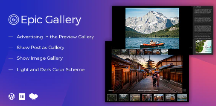 Epic Zoom Gallery Addons for Elementor & WPBakery