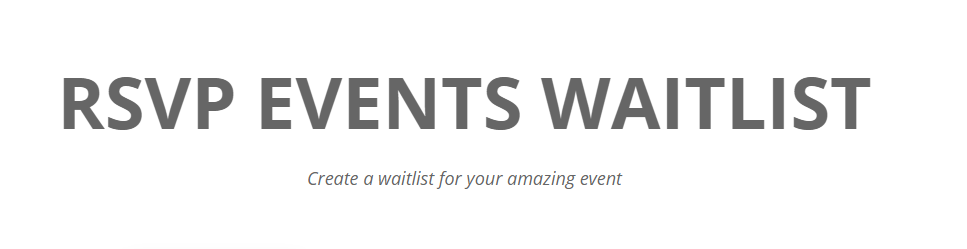 EventON – RSVP Events Waitlist