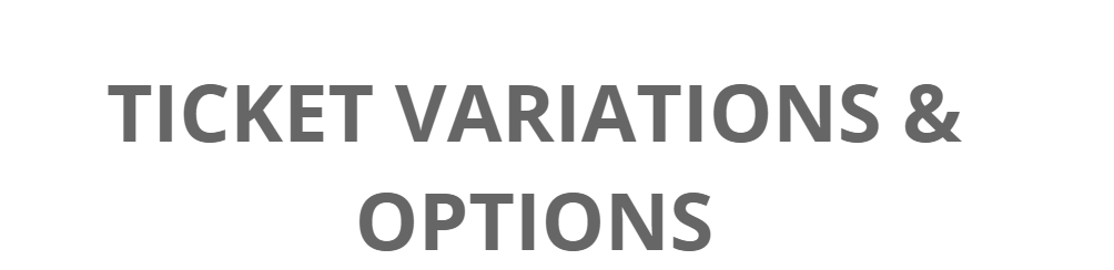 EventON – Ticket Variations & Options