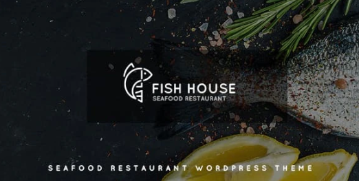 Fish House | A Stylish Seafood Restaurant / Cafe / Bar WordPress Theme