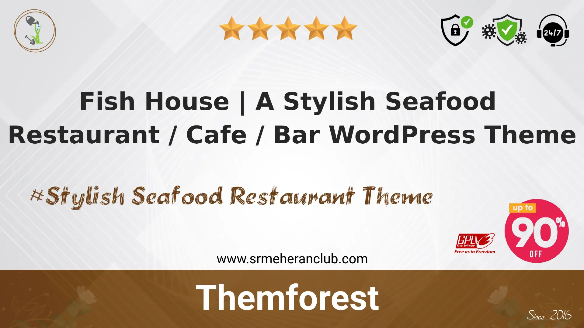 Fish House | A Stylish Seafood Restaurant / Cafe / Bar WordPress Theme