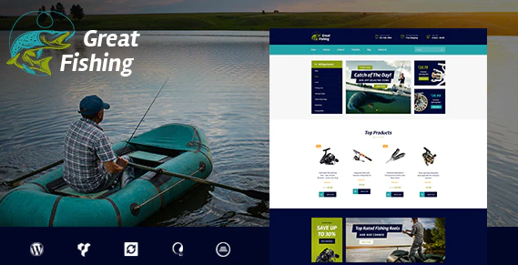 Fishing & Hunting Multipurpose WordPress Theme