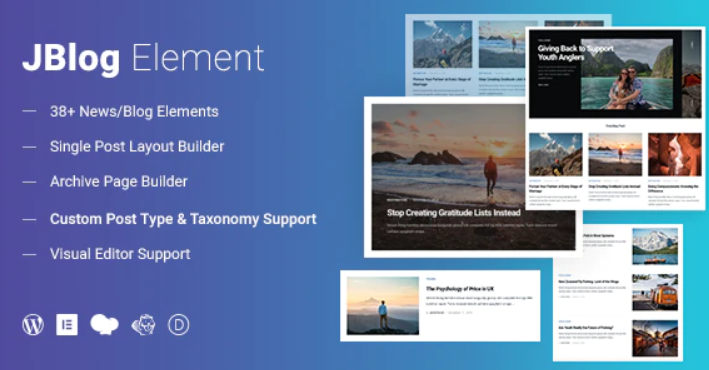 JBlog Elements - Elementor & WPBakery Add-ons