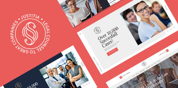 Justitia | Multiskin Lawyer & Legal Adviser WordPress Theme
