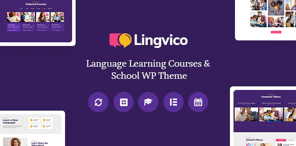 Lingvico | Language Center & Training Courses WordPress Theme
