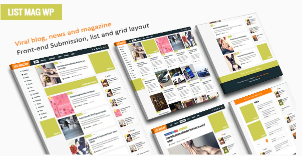 List Mag WP - Personal News / Magazine Theme