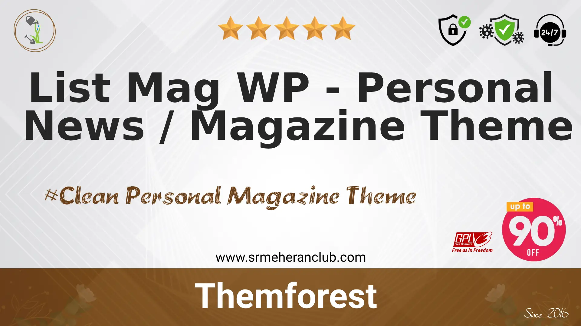List Mag WP – Personal News / Magazine Theme — Theme by Themeforest