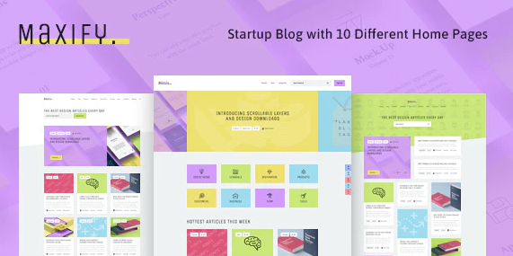 Maxify | Startup & Business News WordPress Blog Theme