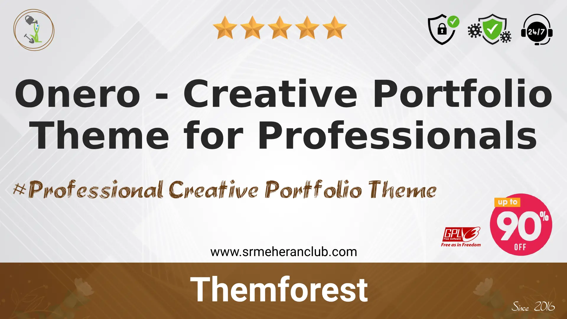 Onero – Creative Portfolio Theme for Professionals — Theme by Themeforest