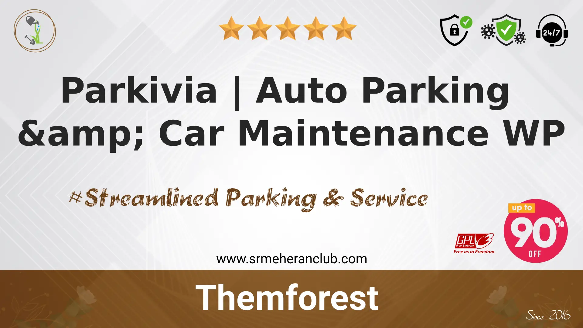Parkivia | Auto Parking & Car Maintenance WP — Theme by Themeforest