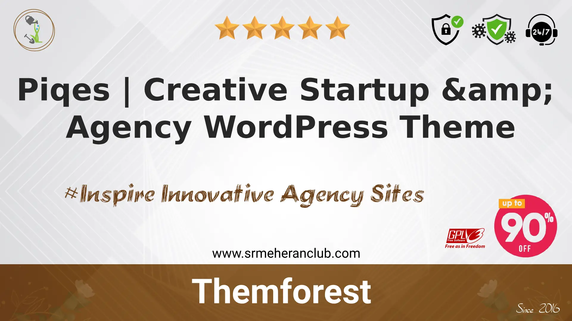 Piqes | Creative Startup & Agency WordPress Theme — Theme by Themeforest