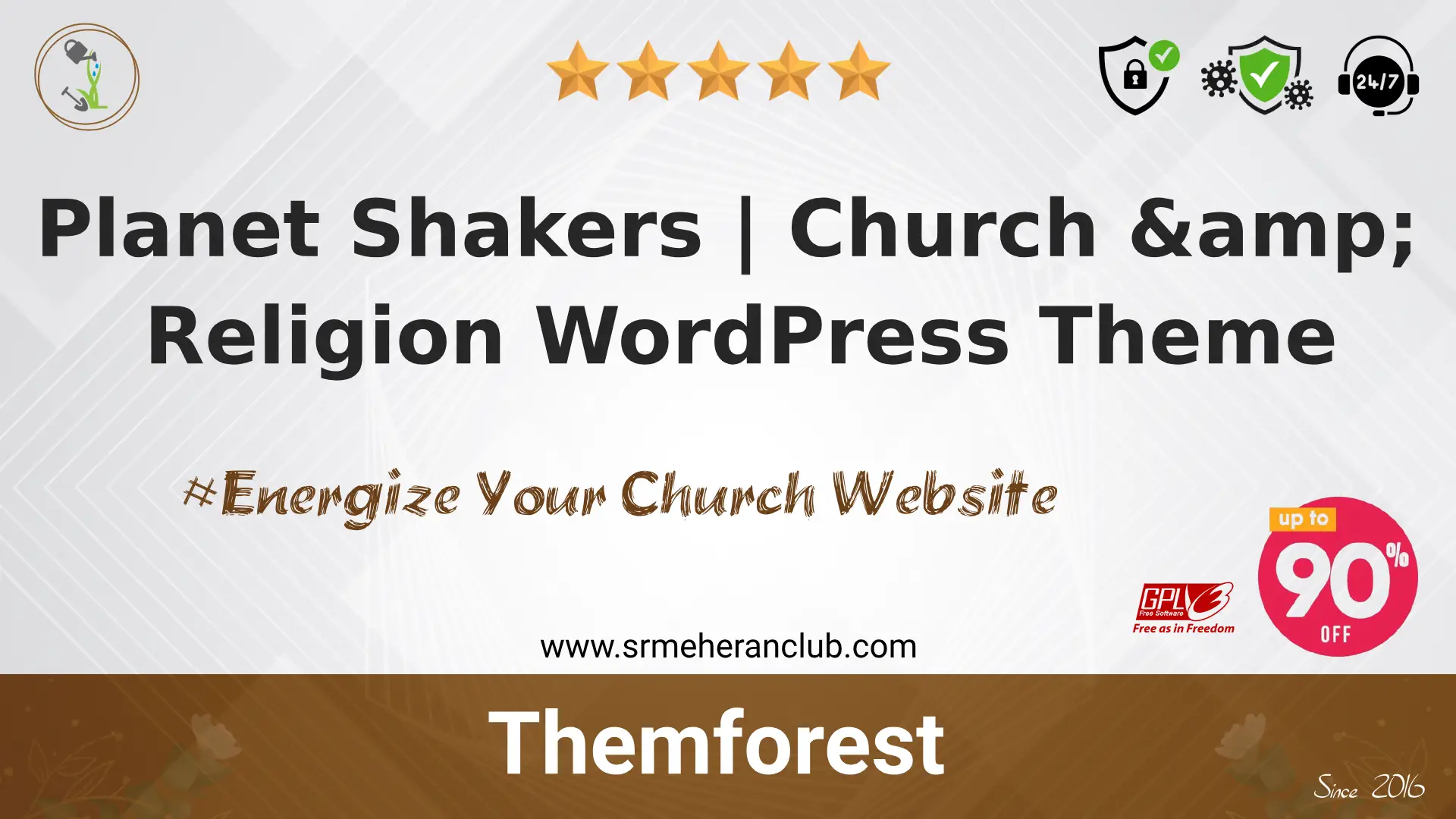 Planet Shakers | Church & Religion WordPress Theme — Theme by Themeforest