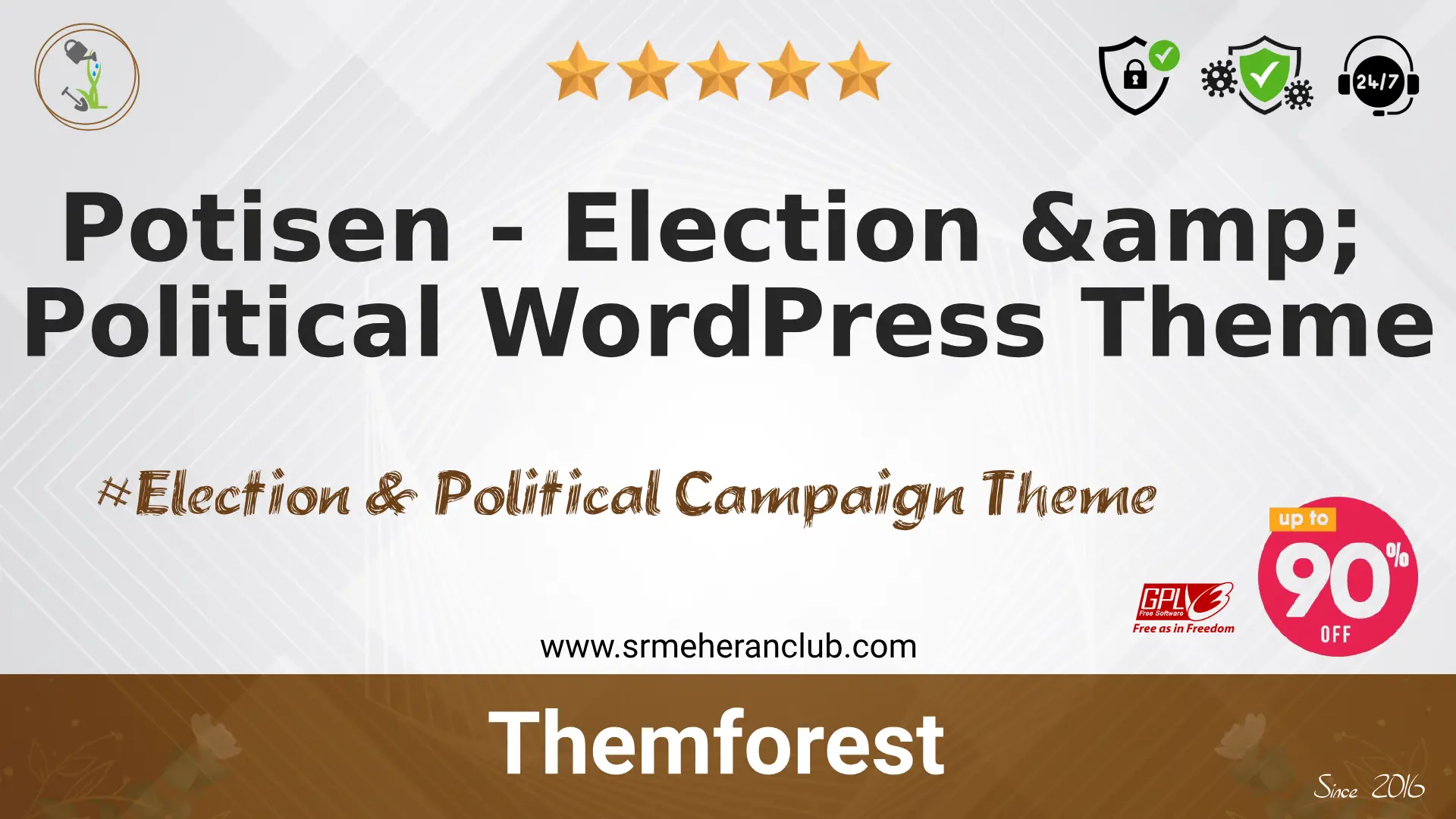 Potisen – Election & Political WordPress Theme