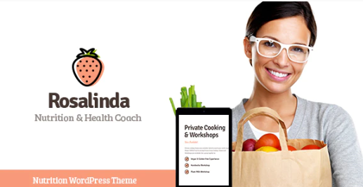 Rosalinda | Health Coach & Vegetarian Lifestyle Blog WordPress Theme