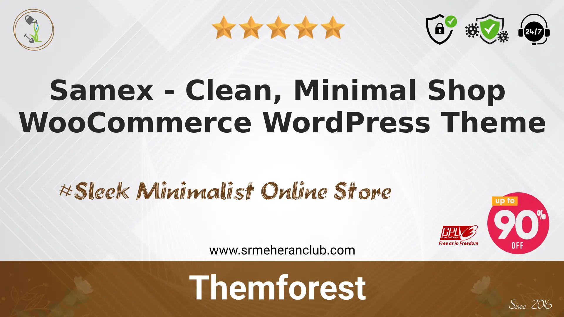 Samex – Clean, Minimal Shop WooCommerce WordPress Theme — Theme by Themeforest