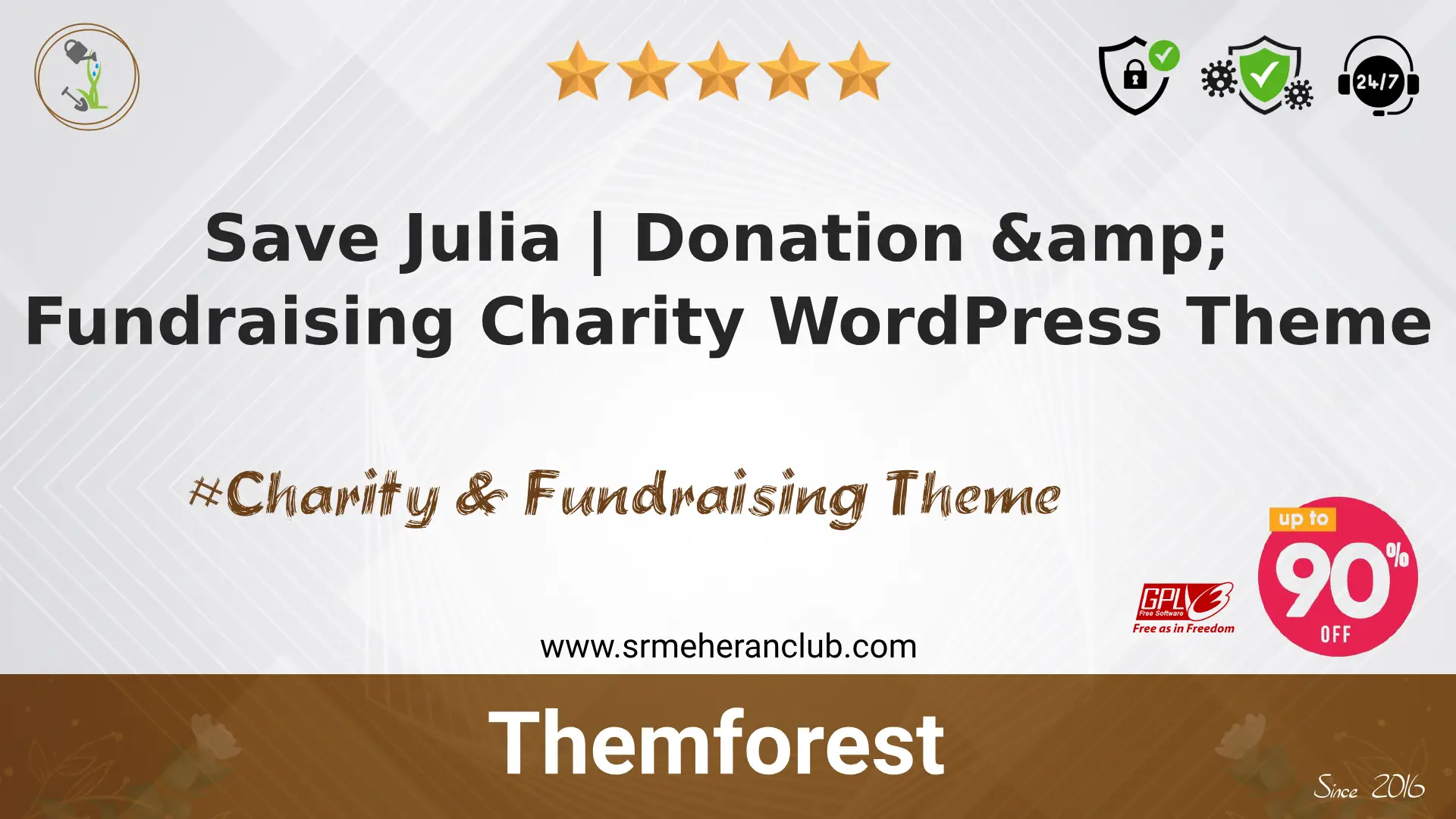 Save Julia | Donation & Fundraising Charity WordPress Theme