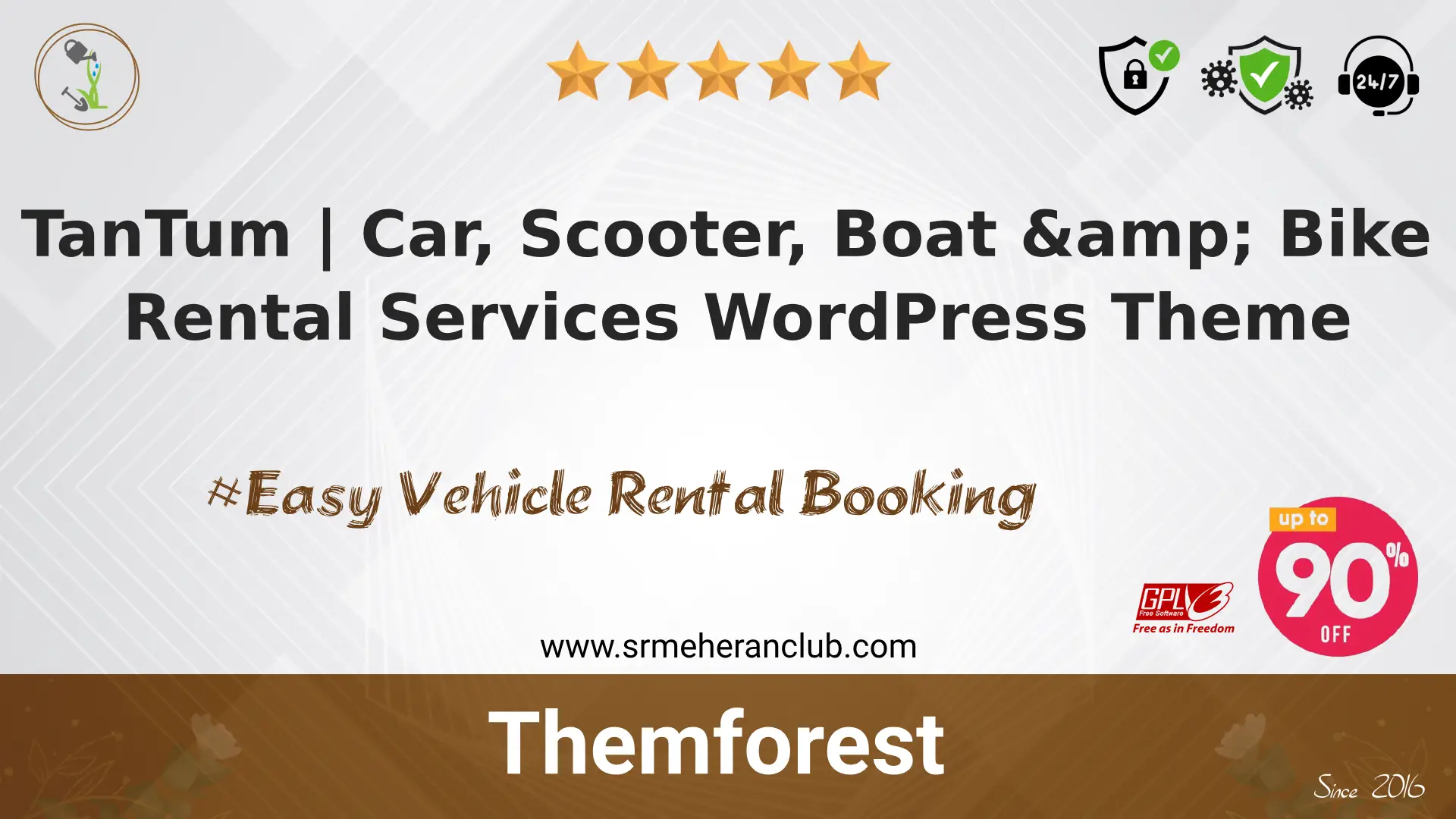 TanTum | Car, Scooter, Boat & Bike Rental Services WordPress Theme — Theme by Themeforest