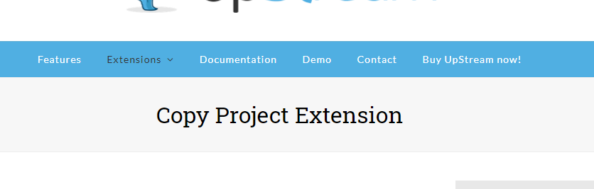 UpStream Copy Project