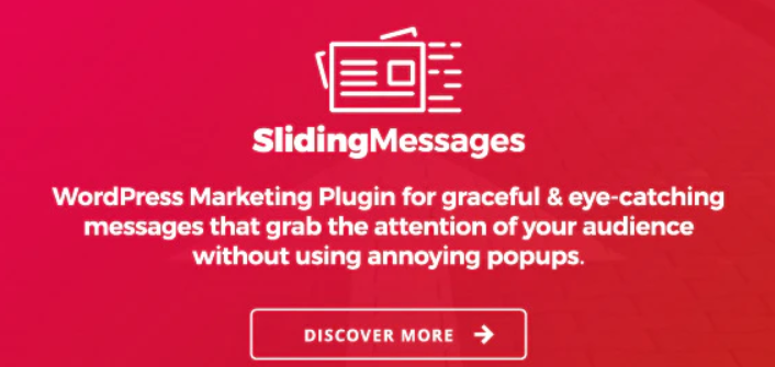 WordPress Marketing Plugin – Sliding Messages