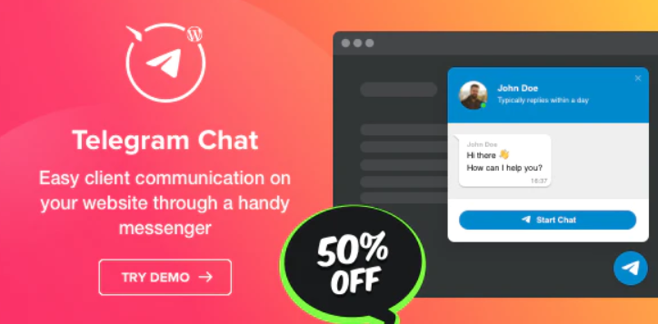 WordPress Telegram Chat Plugin