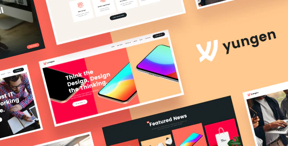 Yungen | Modern Digital Agency Business WordPress Theme