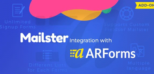 ARForms – Mailster Integration