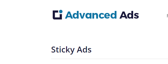 Advanced Ads: Sticky Ads