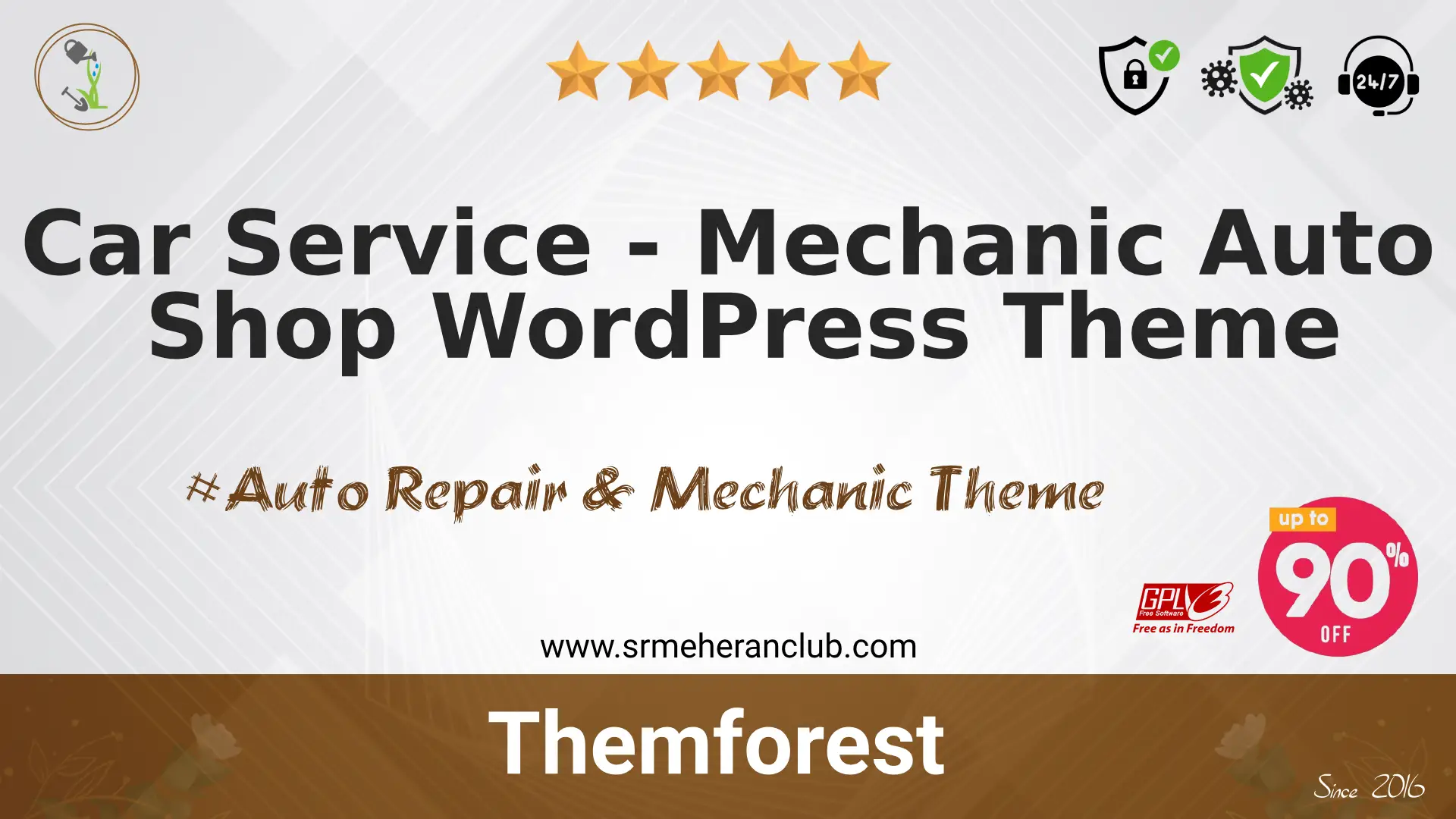 Car Service – Mechanic Auto Shop WordPress Theme — Theme by Themeforest