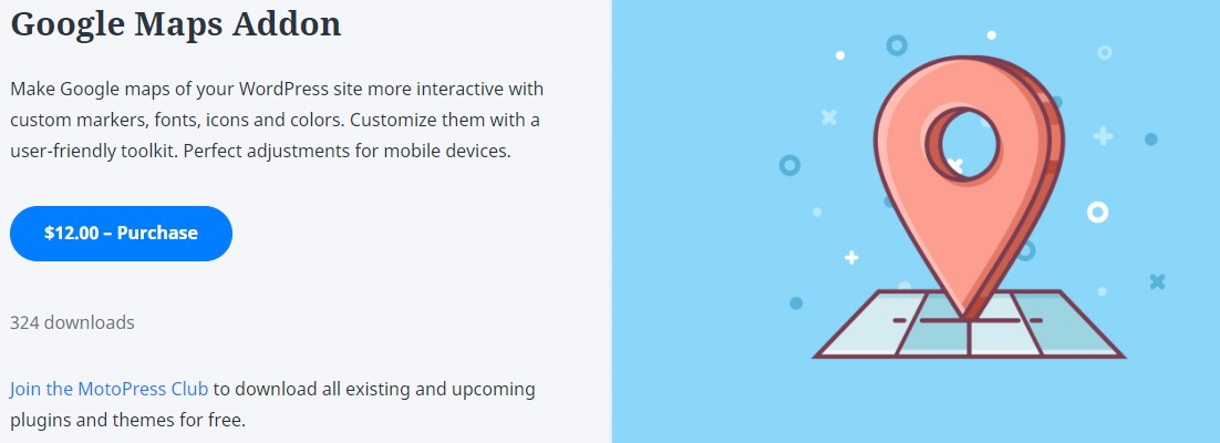 Product Image - MotoPress Hotel Booking Google Map Addon 1.4.2 Product Image - MotoPress Hotel Booking Google Map Addon 1.4.2