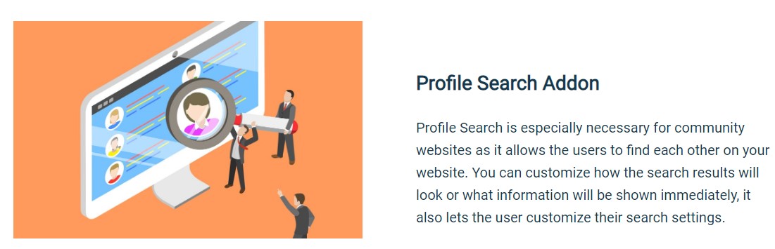 Pie Register (Add On) – Profile Search