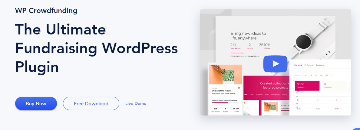 WP Crowdfunding Pro plugin 11.1.3