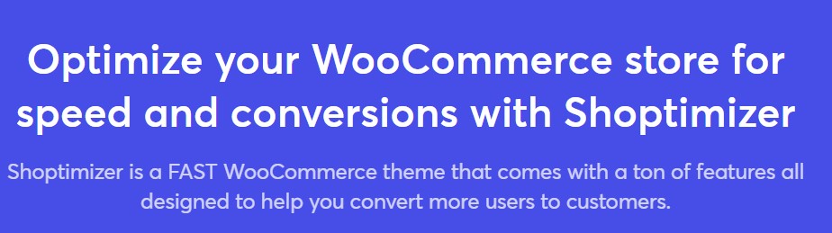 Shoptimizer – Fastest WooCommerce WordPress Themes 2.9.5