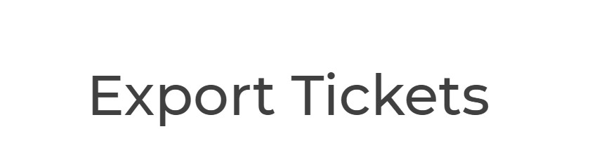 SupportCandy – Export Ticket