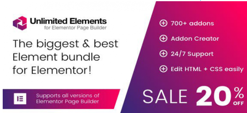 Product Image - Unlimited Elements for Elementor Page Builder | Add-ons 1.5.118