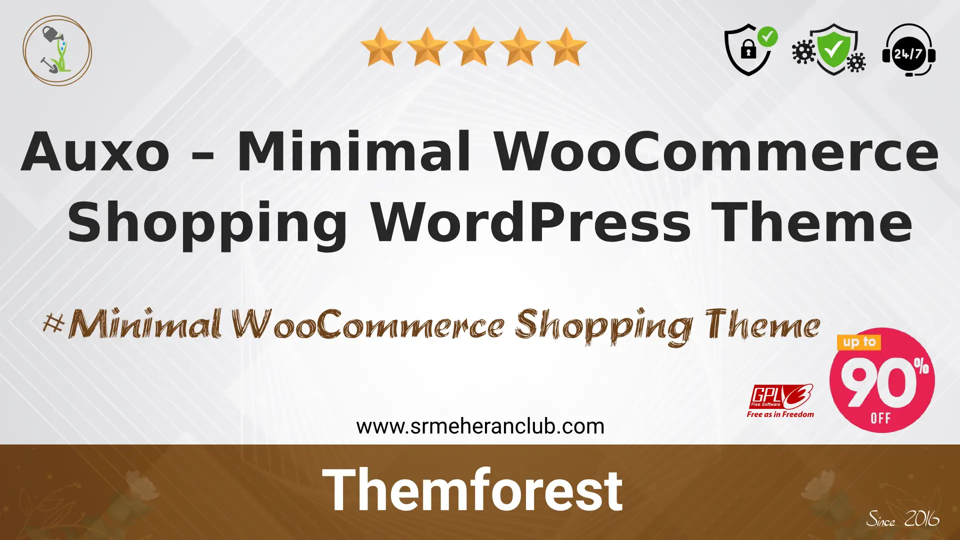 Auxo – Minimal WooCommerce Shopping WordPress Theme