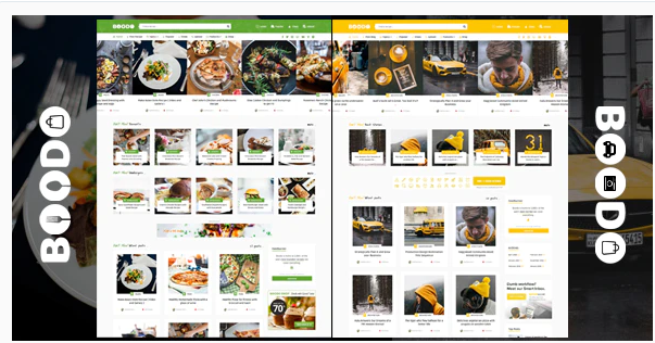Boodo WP - Food and Magazine Shop WordPress Theme