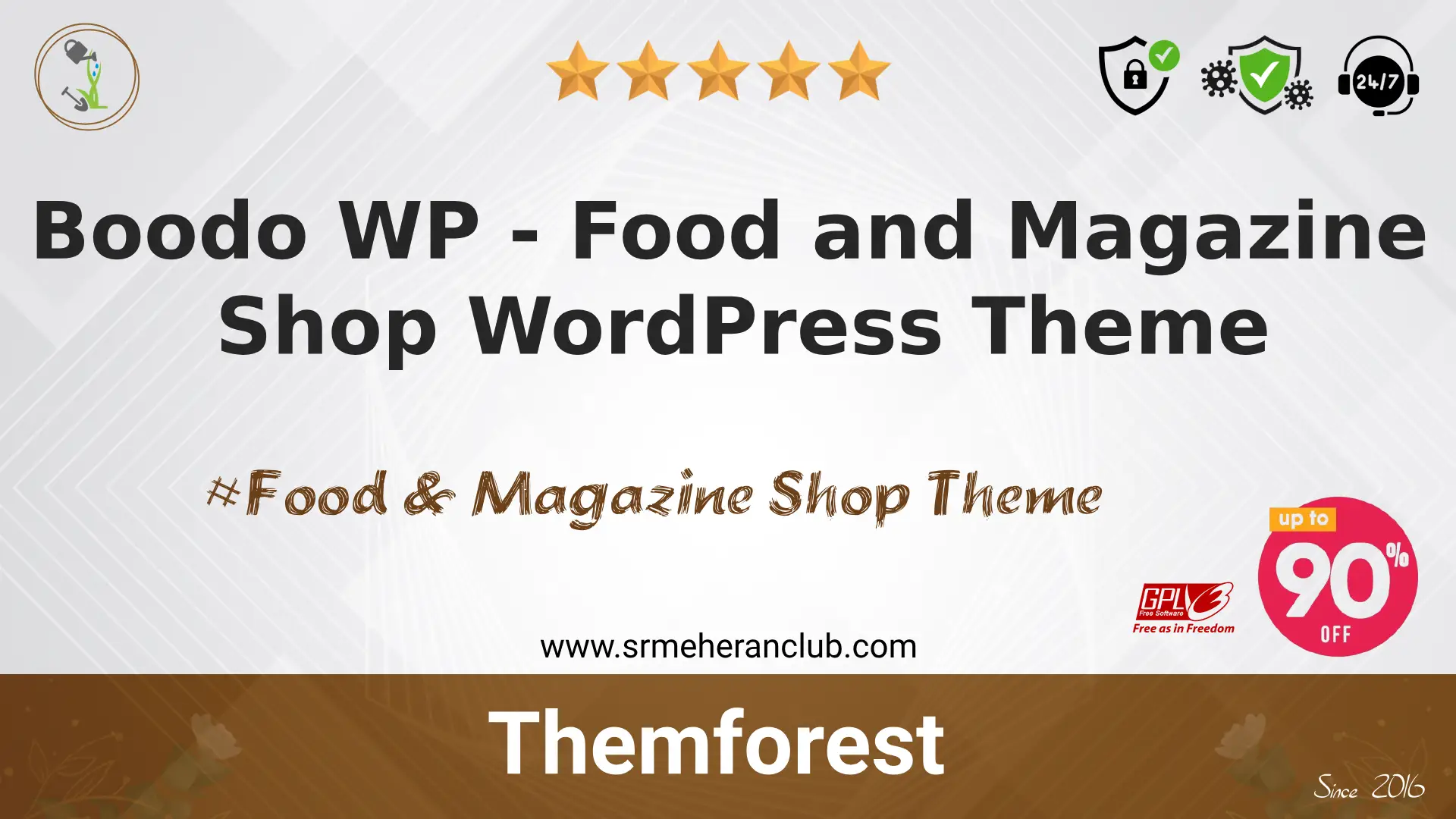Boodo WP – Food and Magazine Shop WordPress Theme — Theme by Themeforest
