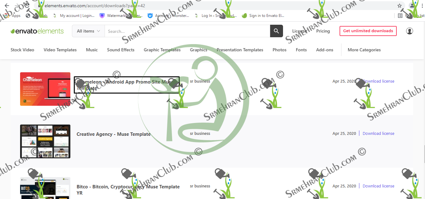 Chameleon - Android App Promo Site Muse Template - Download now